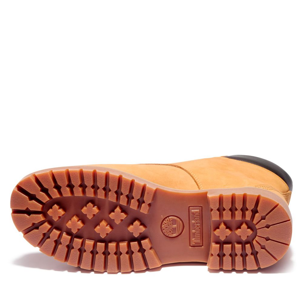 Botas Feminino - Timberland 6-Inch Jayne Impermeavel Couro - FHDWI8974 - Marrom